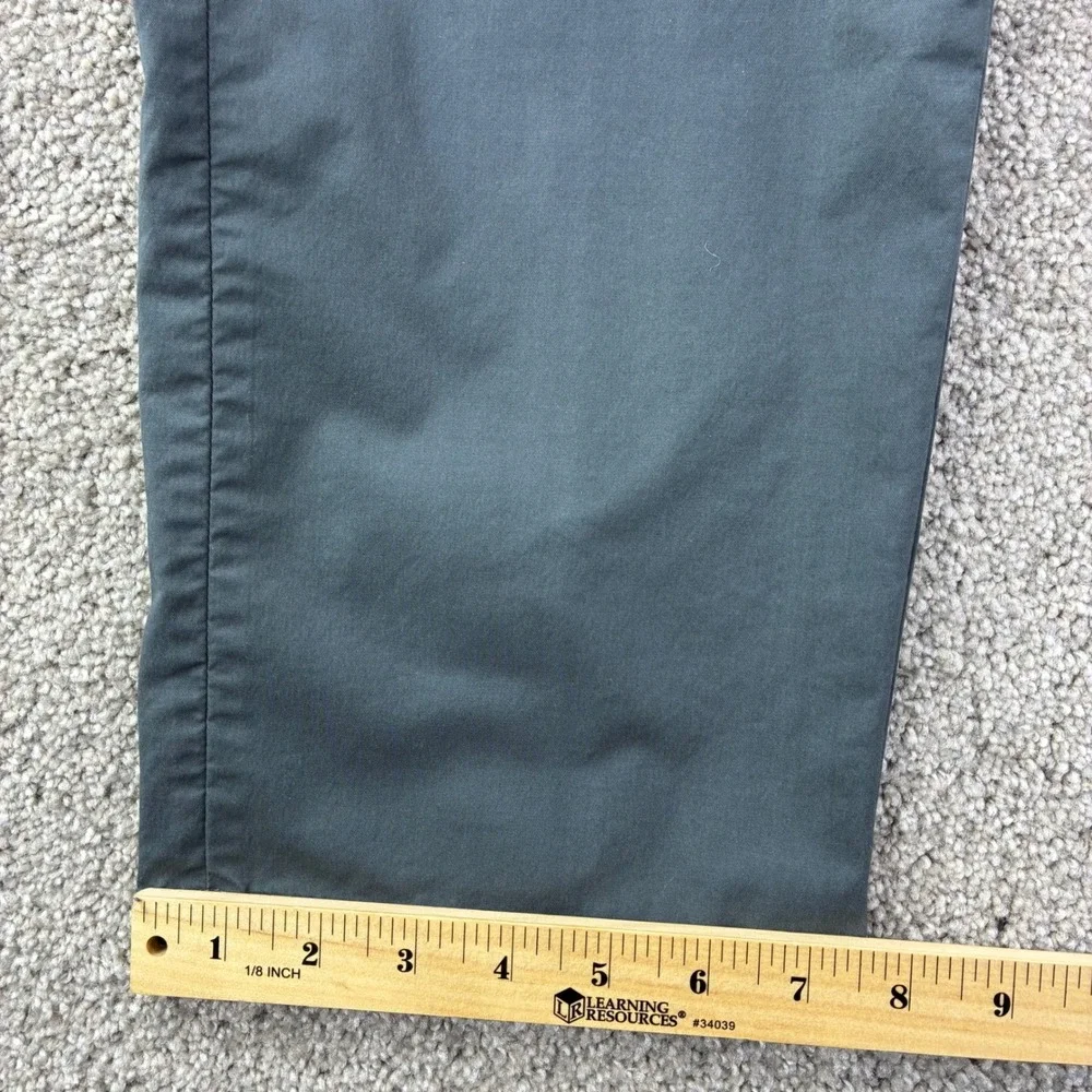Hill City Mens Everyday Tech Pants Slate Gray Cotton Nylon Stretch 38x32 RN54023